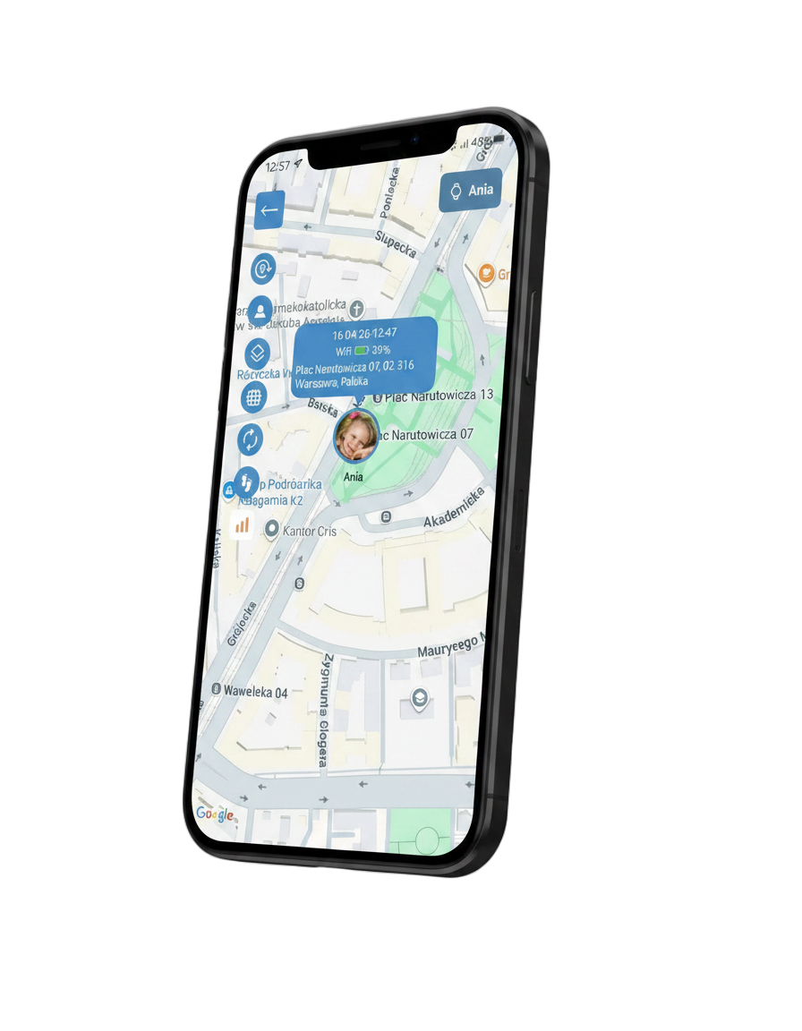 KiDiZ parental app on a phone